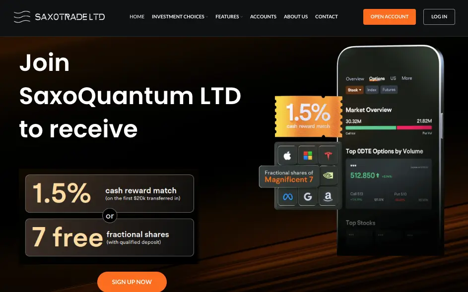 SaxoQuantum Review